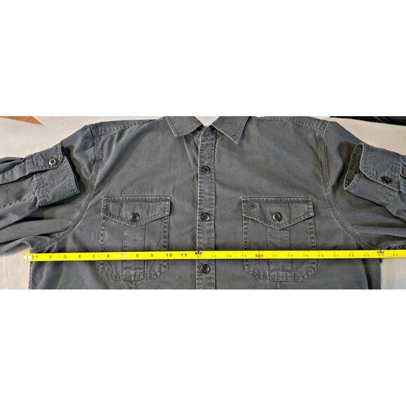 VTG Converse Men’s Long Sleeve Black Button-Down Shirt Size Large (Pre-Y2K) - Picture 13 of 16